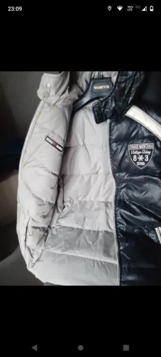 Piumino ragazzo 16A revers O.M.