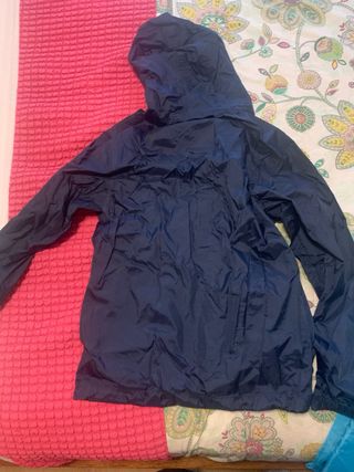 Chubasquero azul marino Quechua