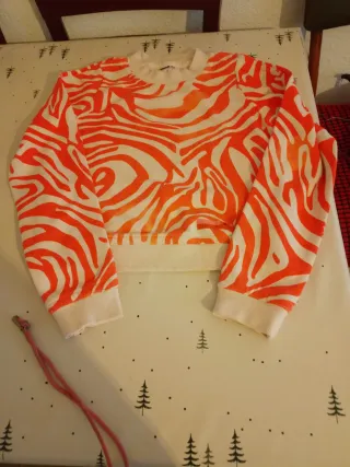 Sudadera Adidas StellaSport XS Beige Naranja