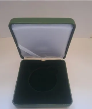 Caja estuche moneda Guardia Civil Tráfico