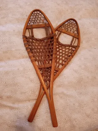 Raquetas de nieve de madera