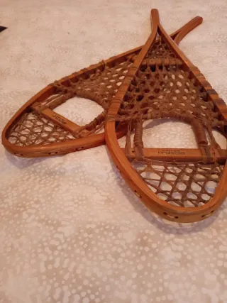 Raquetas de nieve de madera