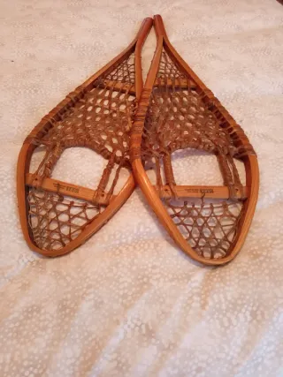 Raquetas de nieve de madera