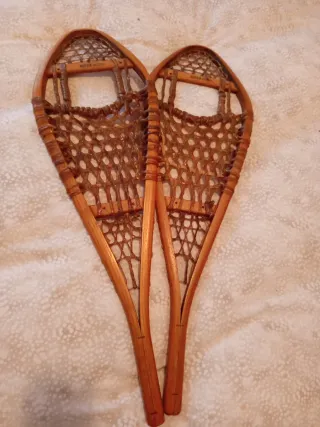 Raquetas de nieve de madera