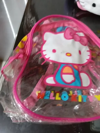 Lote Hello Kitty: Carro, Bolso y Espinilleras