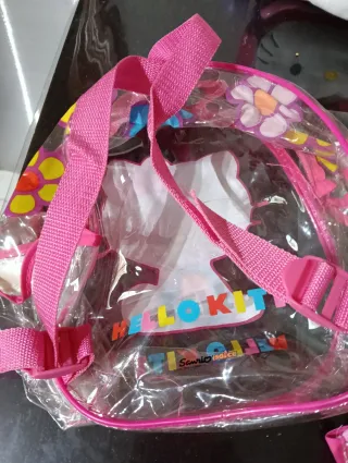 Lote Hello Kitty: Carro, Bolso y Espinilleras