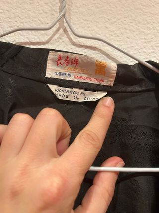 Kimono Chino Bordado Talla Única