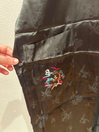 Kimono Chino Bordado Talla Única