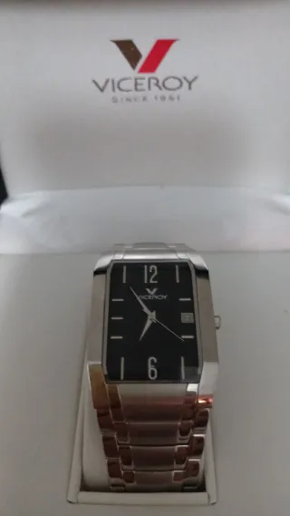 Reloj Viceroy 47591 Negro y Plateado