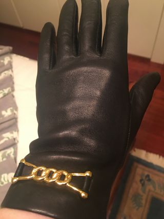 Guantes señora en piel