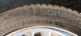 Llantas Ford 15 + Neumáticos 195/60 R15