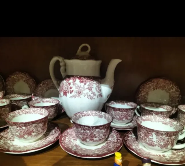 Juego de café porcelana 12 comensales