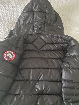 Chaqueta Canada Goose Negra Plumas
