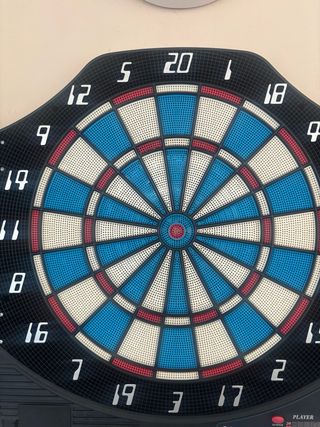 Diana de dardos electrónica con puertas