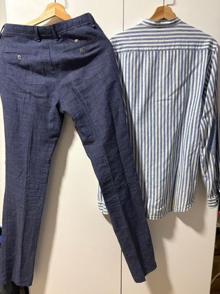 Conjunto Camisa y Pantalón Zara
