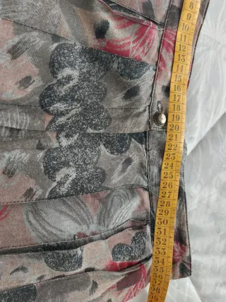 Conjunto falda pantalón y torera estampado floral