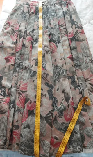 Conjunto falda pantalón y torera estampado floral