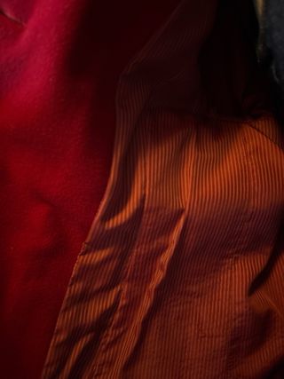 Blazer Jockey Rojo y Negro Talla M