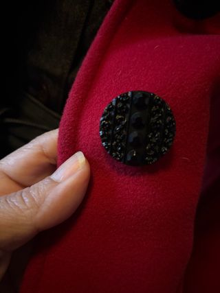 Blazer Jockey Rojo y Negro Talla M