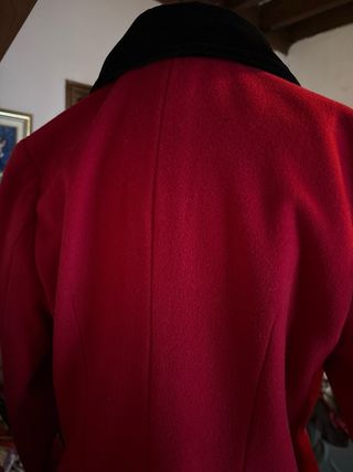 Blazer Jockey Rojo y Negro Talla M