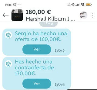 Marshall Kilburn I Altavoz Bluetooth