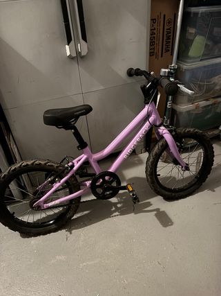 Bicicleta niña Ridgeback morada