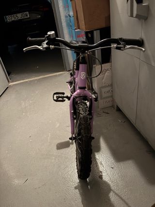 Bicicleta niña Ridgeback morada