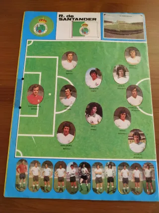Album cromos futbol Liga 75-76 Editorial Maga