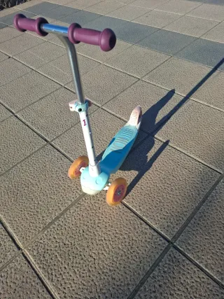 Patinete Infantil B1 500 Blanco y Menta