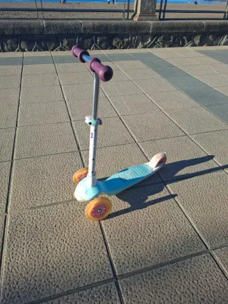 Patinete Infantil B1 500 Blanco y Menta