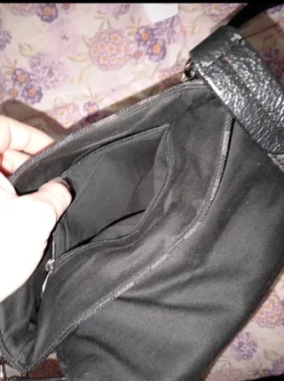 Borsa a tracolla Sisley nera