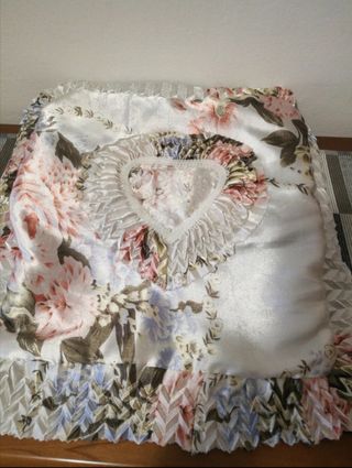 4 Cuscini Decorativi Floreali