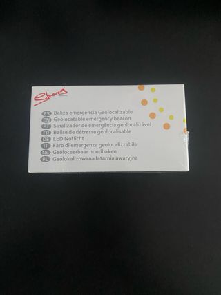 Baliza V16 geolocalizable