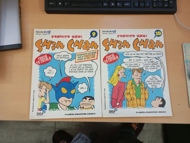 Lote Shin Chan tamaño catalán