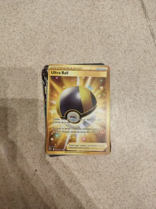 Carta Pokémon Ultra Ball Entrenador Objeto