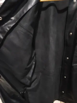 Chaqueta Zara Piel PU Negra