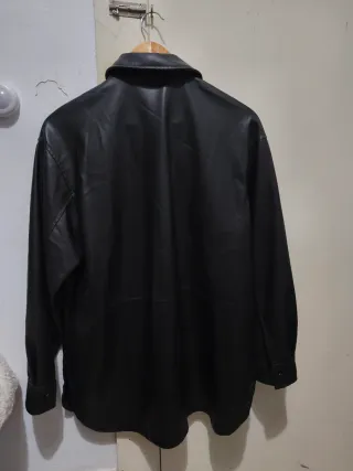 Chaqueta Zara Piel PU Negra