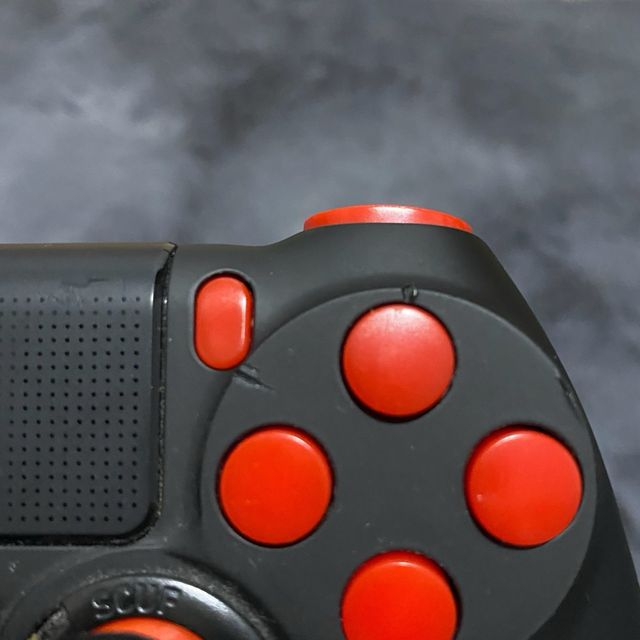 Mando SCUF Impact PS4 Negro/Rojo