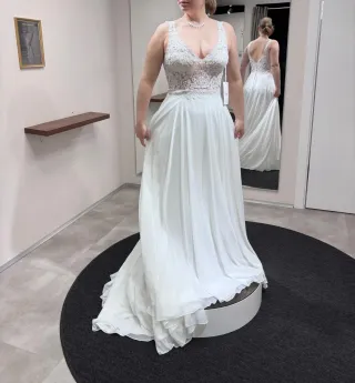 Nuevo Vestido de Novia Blanco