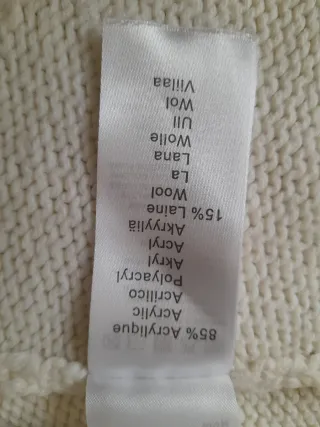 Giacchino lana bambina 4 anni bianco