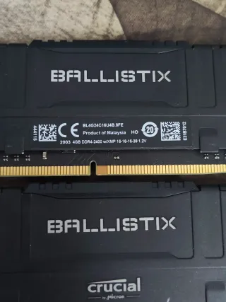 Crucial Ballistix DDR4 2x4GB 2400MHz RAM