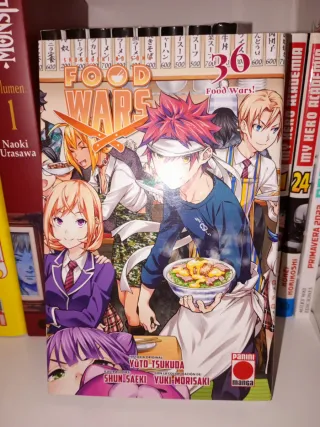 Food wars n.1,2,21,36