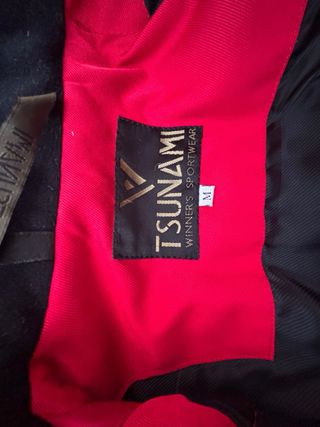Chaqueta Tsunami Roja Talla M