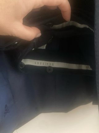 Traje Scalpers Azul Hombre.