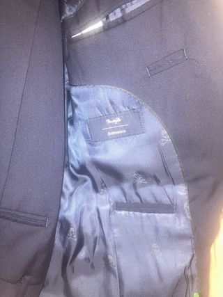 Traje Scalpers Azul Hombre.