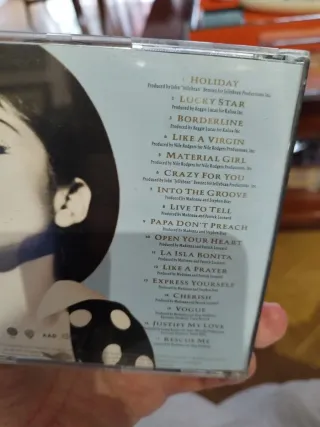 CDs Madonna: The Immaculate Collection, Ray of Lig