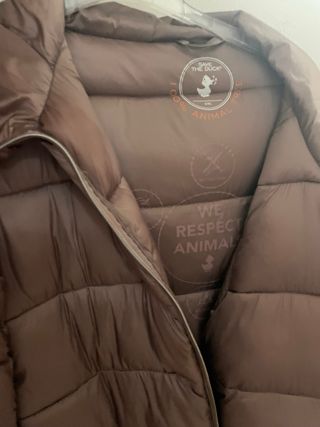 Save The Duck Piumino XL/42 Marrone 100% Animal Fr