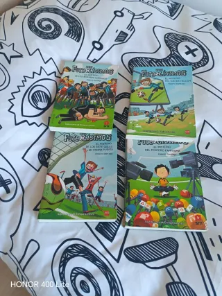 Libros futbolisimos. 1.2.3.4.