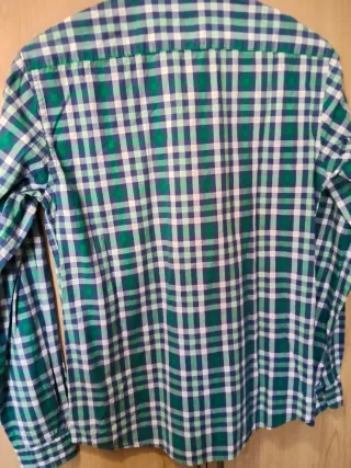 Camisa de cuadros hombre talla S