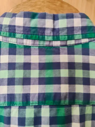 Camisa de cuadros hombre talla S